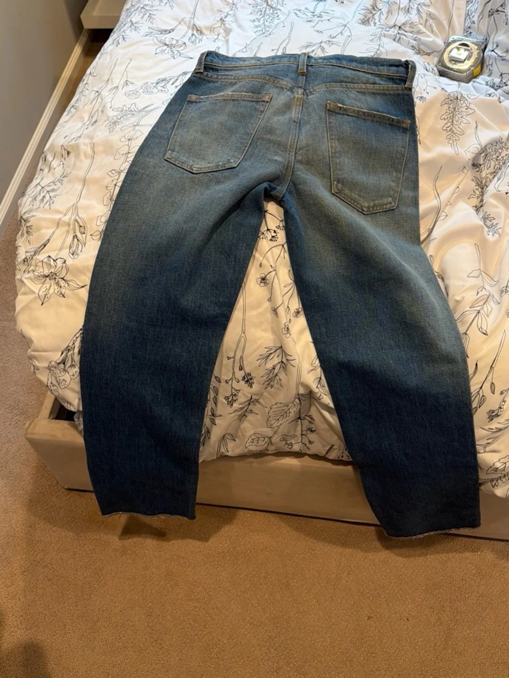 NWOT Free People Women's Skinny Jeans SAMPLE in Medium Blue Denim